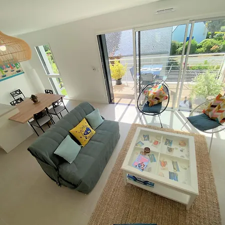Apartment - Duplex Avec Terrasse, Plage, Restaurant Et Thalasso A Pied Benodet